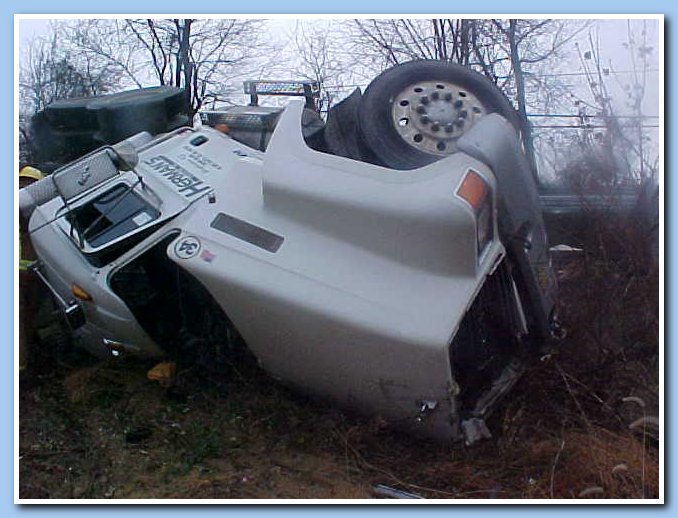 Driver had minor injuries